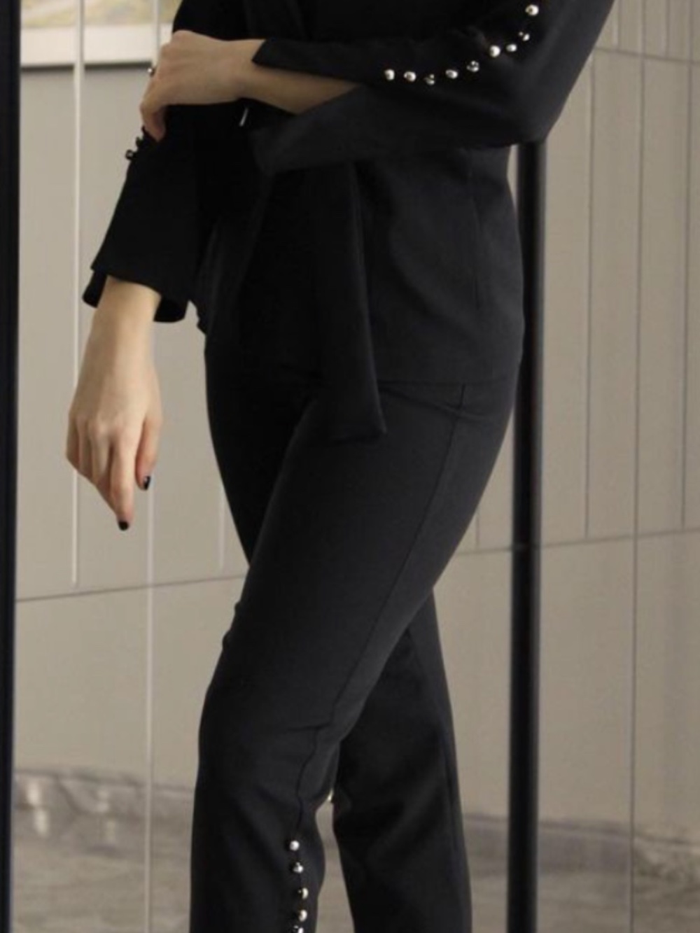 Turkish Atelier Black suit - Dress Pants and Blazer - Picture 4 of 4